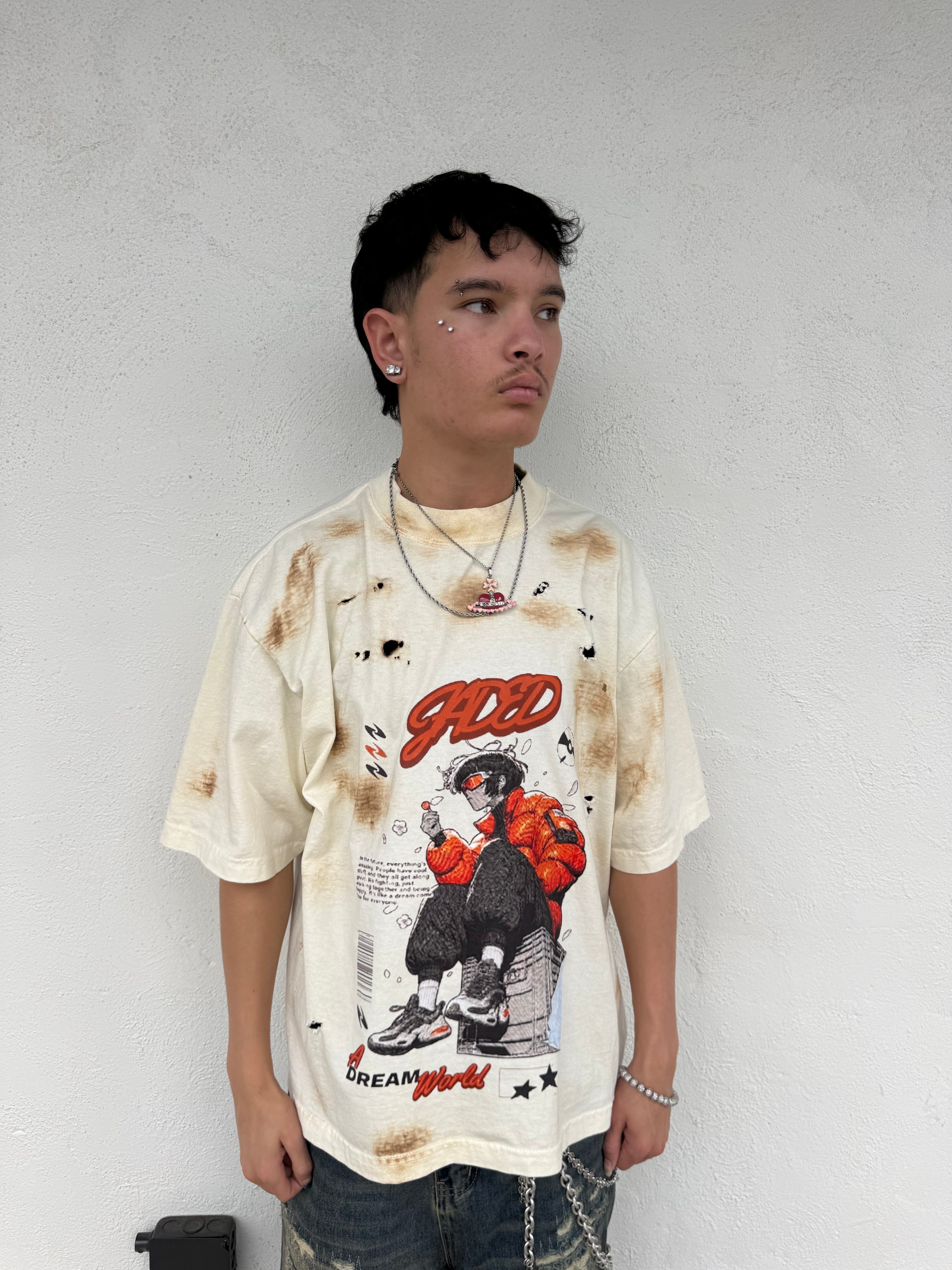 JADED BURNED TEE