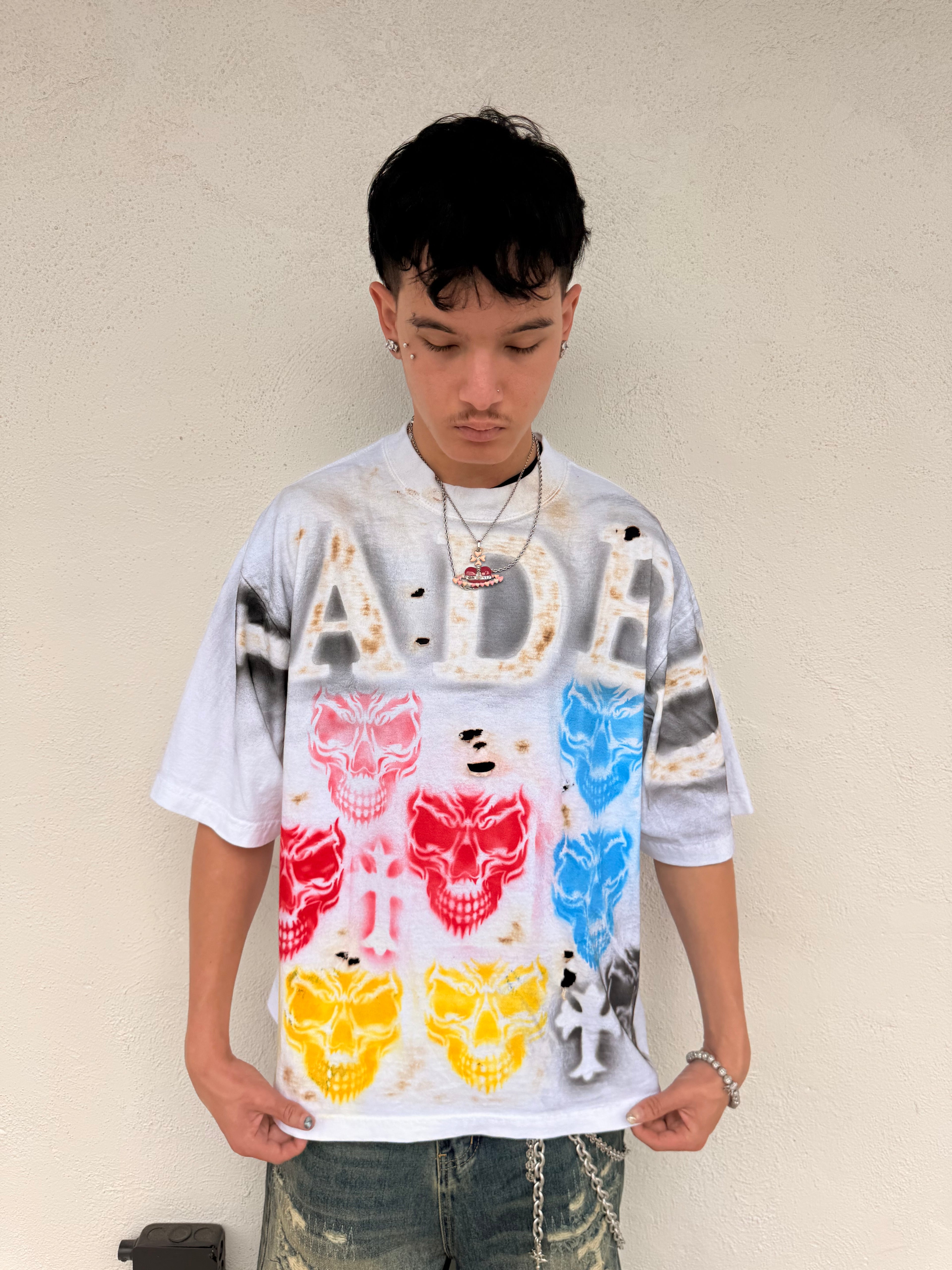 JADED SKULLY TEE