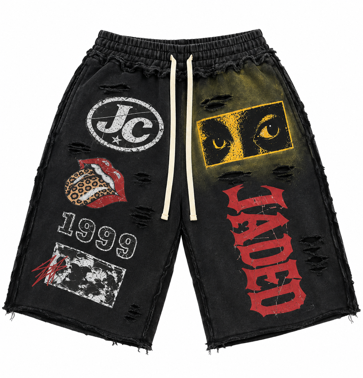 JADED 3/4 SWEAT SHORTS