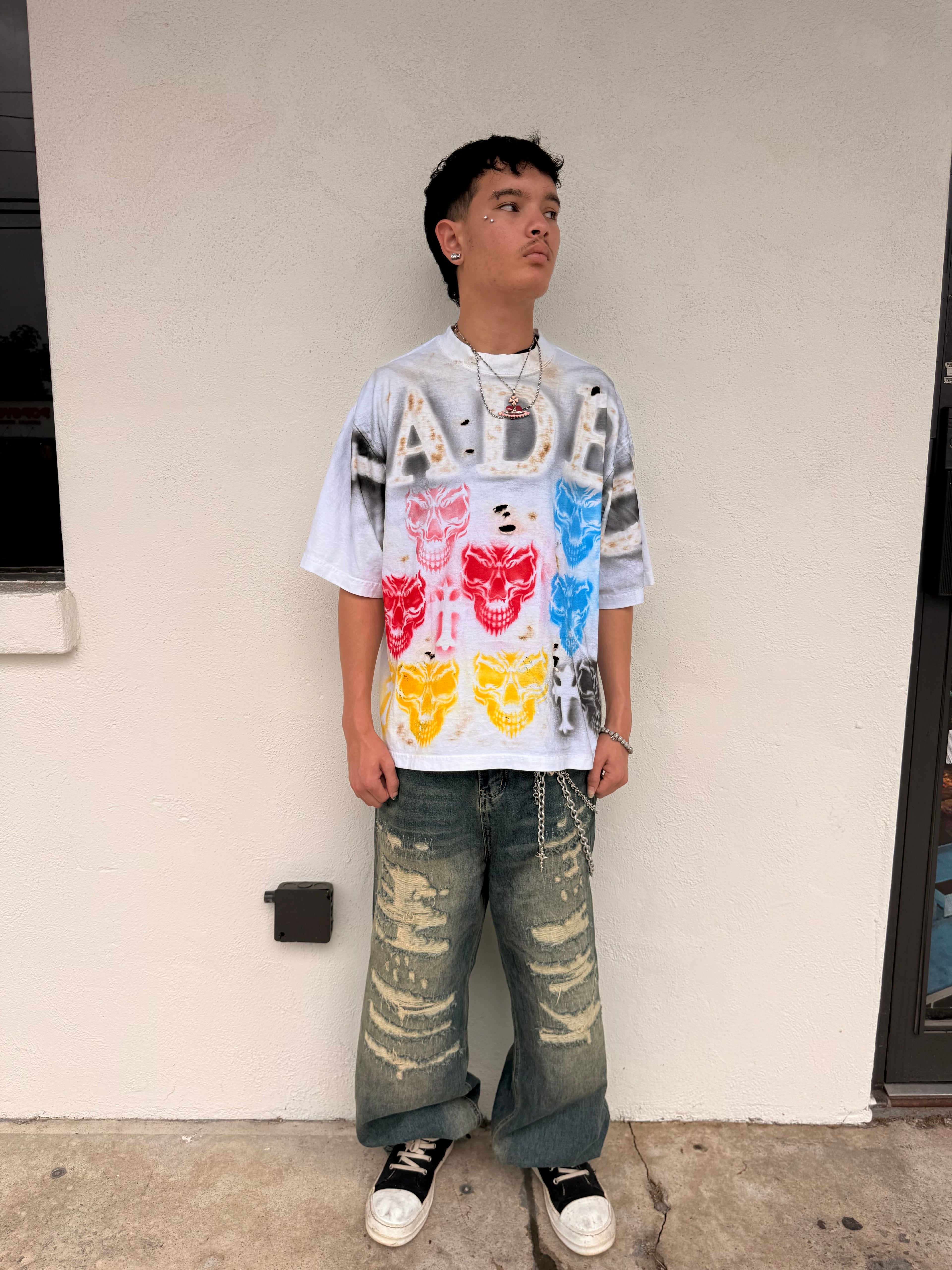 JADED SKULLY TEE