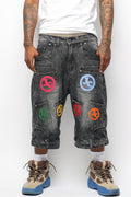 JADED POCKET JORTS